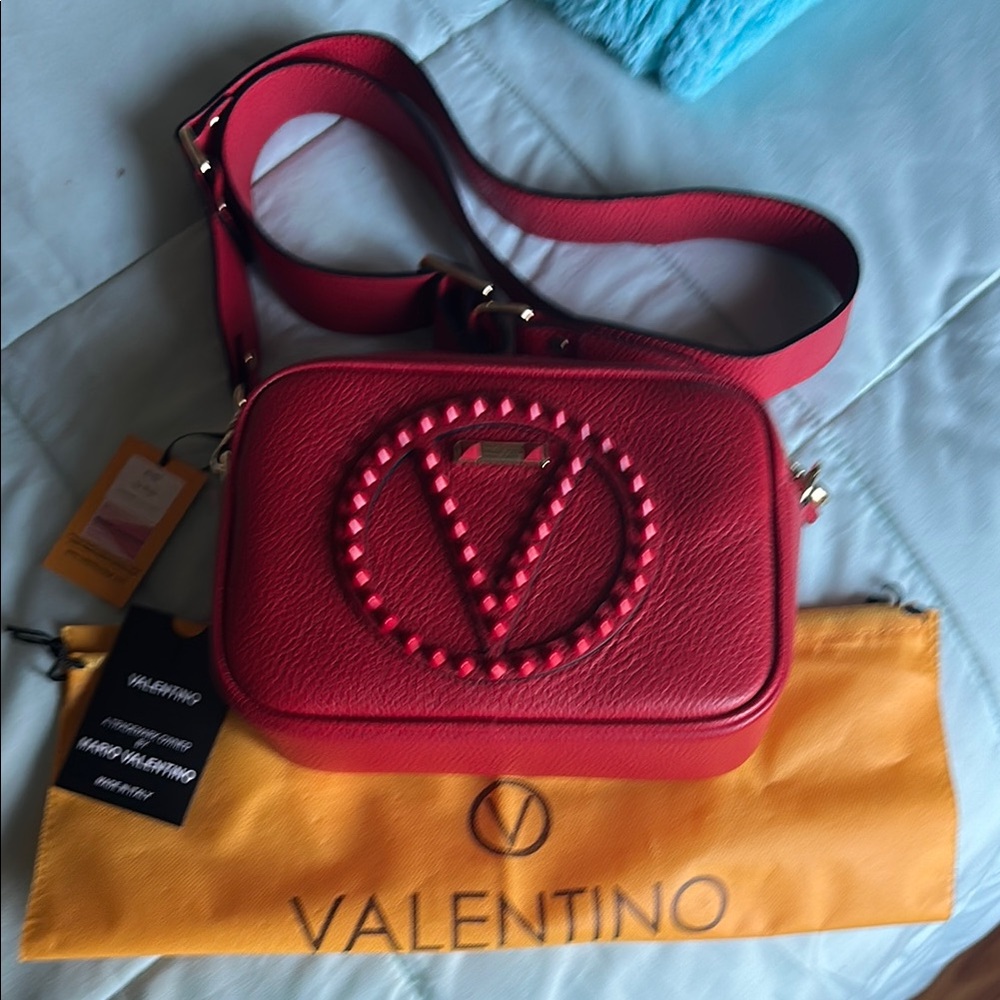 Valentino Red Crossbody Bag- NWT